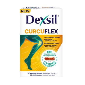 DexSil CurcuFlex 30 capsules