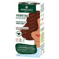 Herbatint Vegetal Color – Soin Colorant Végane 100 % Bio – aux Plantes Ayurvédiques – Hot Chocolat Power 100 g