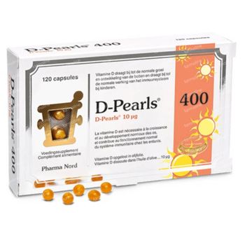 Pharma Nord D-Pearls 400 120 capsules
