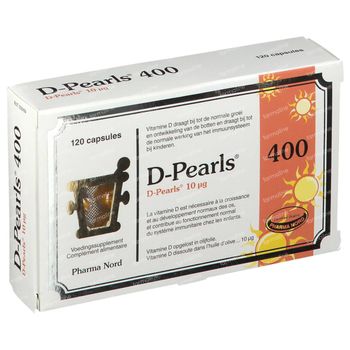 Pharma Nord D-Pearls 400 120 capsules