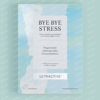 Ultractive Bye Bye Stress - Kortstondige Spanningen en Stress 30 tabletten