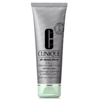 Clinique All About Clean Gommage + Masque au Charbon Anti-Pollution 100 ml