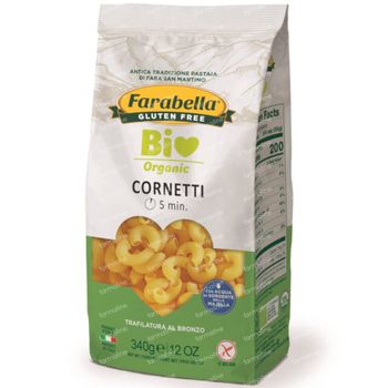 Farabella Sans Gluten Cornettes Bio 340 g