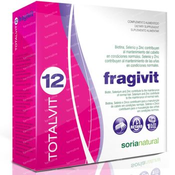 Soria Hair Potency - Fragivit - Totalvit 12 28 tabletten