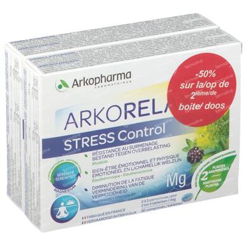 Arkorelax Stress Control DUO 2x30 tabletten