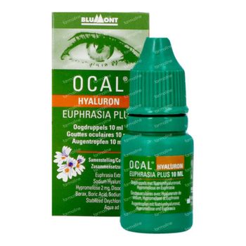 Ocal Euphrasia Plus Hyaluron 10 ml oogdruppels