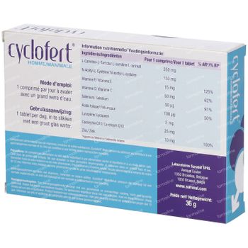 Cyclofert Man 30 tabletten