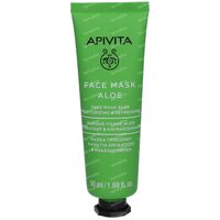 Apivita Face Mask Aloe Moisturizing & Refreshing 50 ml