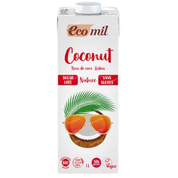 Ecomil Kokosmelk zonder Suiker 1 l