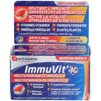 Forté Pharma Immuvit 4G 30 tabletten
