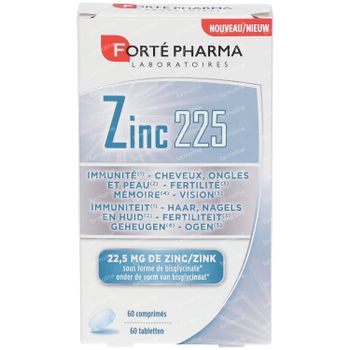 Forté Pharma Zink 225 60 tabletten