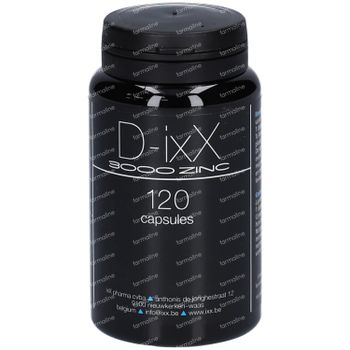 D-ixX 3000 Zinc Vitamine D - Zink 120 softgels