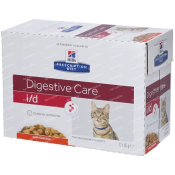 Hill's Prescription Diet I/D Feline Digestive Support 12x85 g