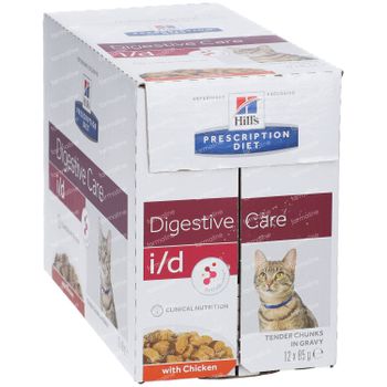Hill's Prescription Diet I/D Feline Digestive Support 12x85 g