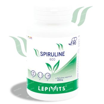 LepiVits Spiruline 600mg 60 capsules
