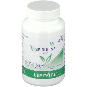 LepiVits Spiruline 600mg 60 capsules