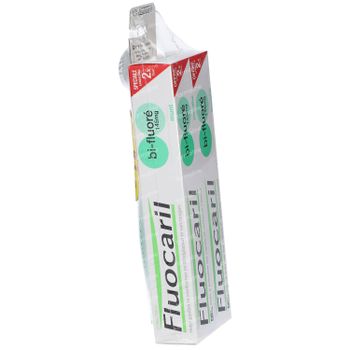 Fluocaril Tandpasta Munt Bi-Fluor 145mg DUO + Tandenborstel GRATIS 1 set