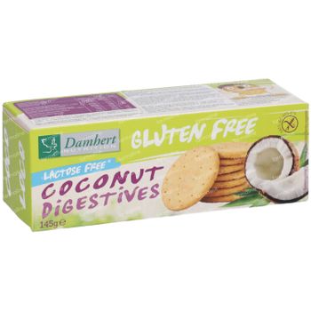 Damhert Gluten Free Coco Digestive Cookies 145 g