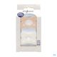 Difrax Siliconen Fopspeen Natural Blossom - White 0-6 Maanden 2 stuks