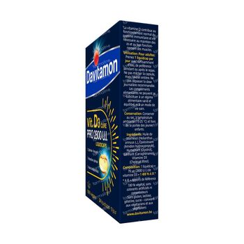 Davitamon Vitamine D3 Kuur Pro 2800 I.E. - Weerstand, Botten, Spieren 24 capsules