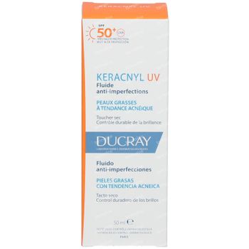 Ducray Keracnyl UV Anti-Imperfectie Fluide 50 ml dagcrème