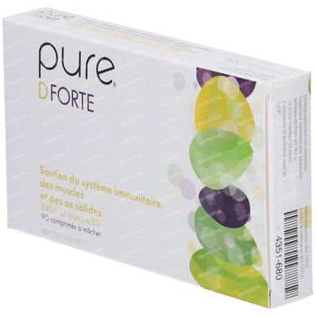 Pure D Forte 90 kauwtabletten