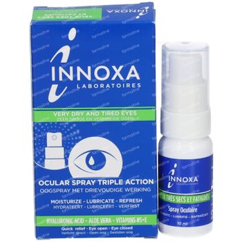 Innoxa Triple Action Spray Droge & Vermoeide Ogen 10 ml