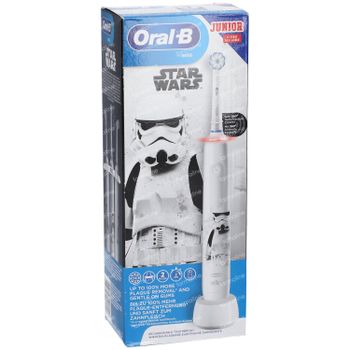 Oral-B Junior D505 Elektrische Tandenborstel Star Wars Wit 1 set