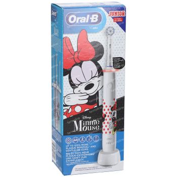 Oral-B Junior D505 Elektrische Tandenborstel Minnie Mouse Wit 1 set