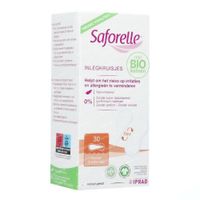 Saforelle® Protège Slips Coton Bio 30 pièces