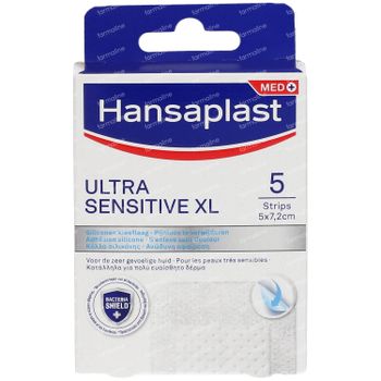 Hansaplast Ultra Sensitive XL 5 x 7,2 cm 5 stuks