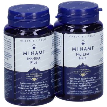 Minami® MorEPA Plus 120 capsules