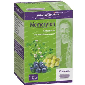 Mannavital Memoryton 60 capsules