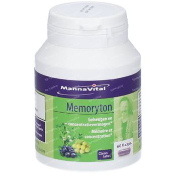 Mannavital Memoryton 60 capsules