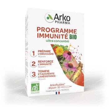 Arkofluides Immuniteitsprogramma 30x10 ml ampoules