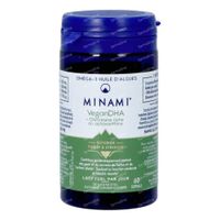 Minami® VeganDHA + Astaxanthine-Rijke Oleohars 60 softgels