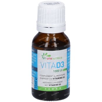 VitaNutrics VitaD3 1000UI Vegan 15 ml