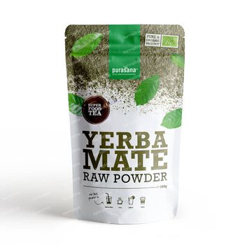 Purasana® Yerba Maté Powder Bio  100 g poeder