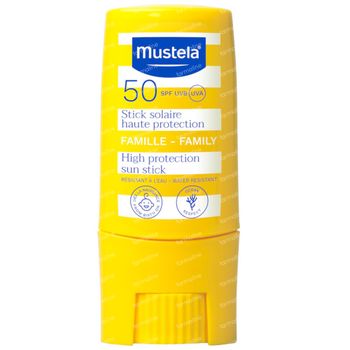 Mustela Zonnestick SPF50 Familie 9 ml
