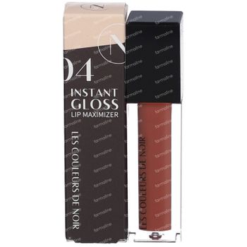 Les Couleurs de Noir Instant Gloss Lip Maximizer 04 Misty Brown 5 ml