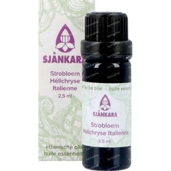 Sjankara Helichryse Huile  Essentielle 2,5 ml huile
