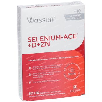Selenium-ACE®+D+Zn + 10 Tabletten GRATIS 30+10 tabletten