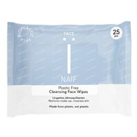 Naïf Plastic Free Cleansing Wipes 25 pièces