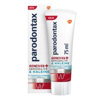 Parodontax Dentrifrice Gencives + Sensibilité & Haleine 75 ml dentifrice