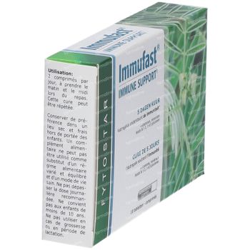 Fytostar Immufast® Immune Support 5 Jours 10 comprimés