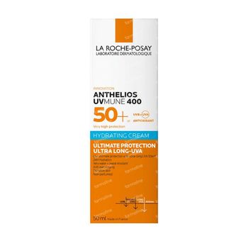 La Roche-Posay Anthelios UVmune 400 Hydraterende Crème Zonder Parfum SPF50+ 50 ml