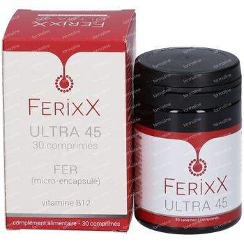 FerixX Ultra 45 Ijzer - Vitamine B12 30 tabletten