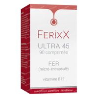 FerixX Ultra 45 Fer - Vitamine B12 90 comprimés