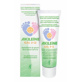 Akileïne Kids Anti-Transpirant Crème 75 ml