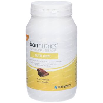 Barinutrics® Nutri Total Chocolade 14 Porties 795 g